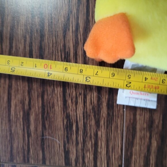 The Jingle Beanie Collection 2001 TY Quackers Little Yellow Chickie NEW Vintage - Picture 10 of 13